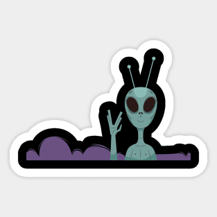 Aliens Sticker